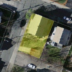 20 Fayette St, Newton MA  02458-1436 aerial view