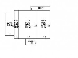 39 Ballard St, Newton MA  02459-1230 floor plan