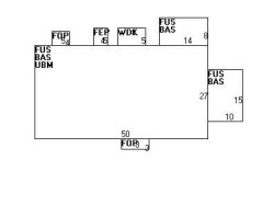 97 Langdon St, Newton MA  02458-1982 floor plan