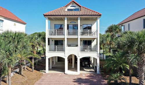 1820 Sunset Dr, Saint George Island FL  32328-3120 exterior