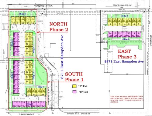 8711 Hampden Ave, Denver CO  80231-4925 exterior