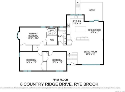 8 Country Rdg Dr, Rye Brook NY  10573-1054 exterior