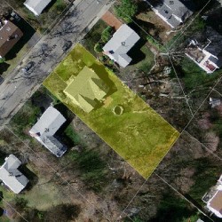 18 Myerson Ln, Newton MA  02459-3509 aerial view