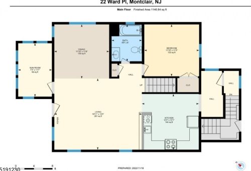 22 Ward Pl, Montclair NJ  07042-3106 exterior