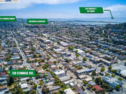 518 Stannage Ave, Berkeley CA  94706-1223 exterior