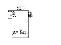 10 Owatonna St, Newton MA 02466-1411 floor plan