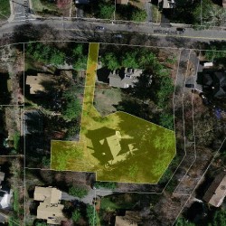 335 Brookline St, Newton MA  02459-3151 aerial view