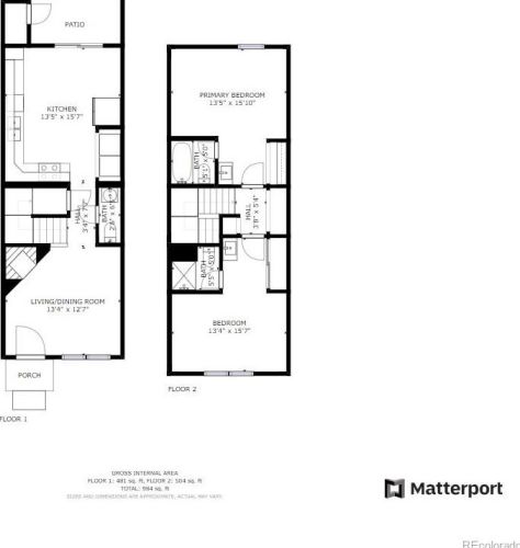 1685 Blackhawk Way, Denver CO  80012-6934 exterior