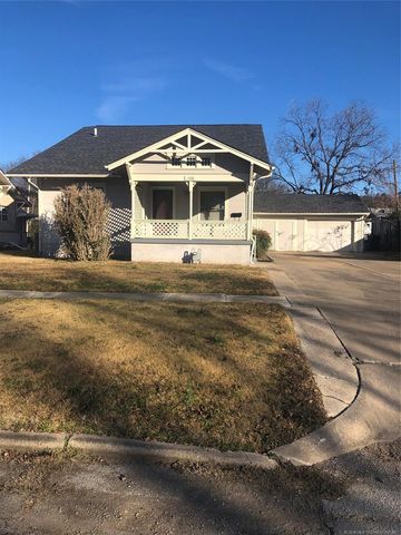 1106 Gentry St, Henryetta OK  74437-2619 exterior