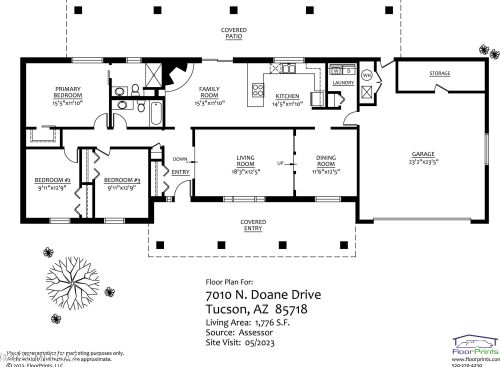 7010 Doane Dr, Tucson, AZ 85718-1118