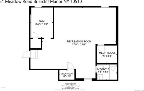 51 Meadow Rd, Briarcliff NY  10510-1134 exterior