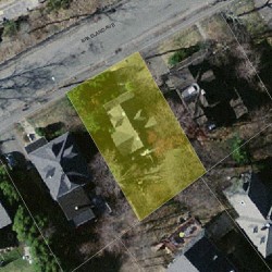 20 Braeland Ave, Newton MA  02459-2211 aerial view