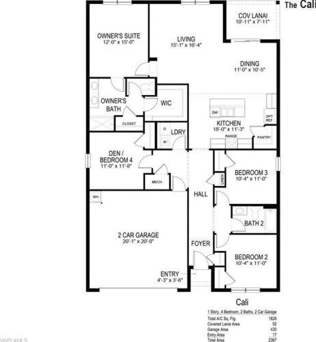 10801 Marble Brook Blvd, Lehigh Acres, FL 33936-6626
