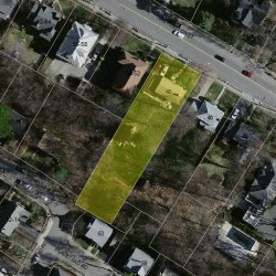 46 Washington St, Newton MA  02458-2220 aerial view