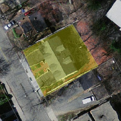 392 Linwood Ave, Newton MA 02460-1343 aerial view