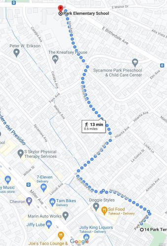 14 Park Ter, Mill Valley CA  94941-2946 exterior