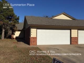 1304 Summerton Pl, Yukon OK  73099-5450 exterior