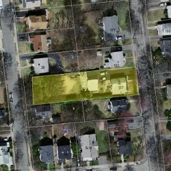 187 Melrose St, Newton MA  02466-1107 aerial view