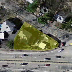 159 Clark St, Newton MA 02459-2426 aerial view