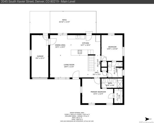 2045 Xavier St, Denver CO  80219-5048 exterior