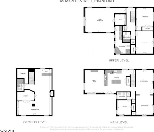 49 Myrtle St, Cranford NJ  07016-3456 exterior