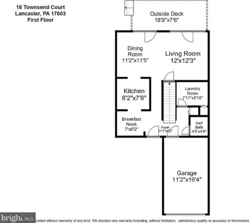 18 Townsend Ct, Lancaster PA  17603-6797 exterior