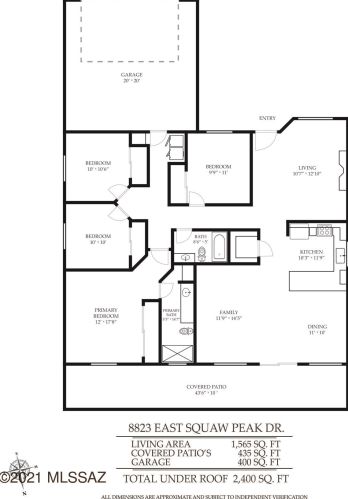 8823 Squaw Peak Dr, Tucson, AZ 85730-5708