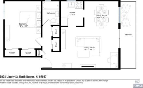 6908 Liberty Ave, North Bergen NJ  07047-3857 exterior