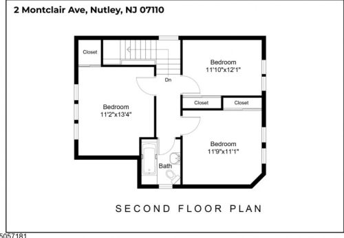 2 Montclair Ave, Nutley NJ  07110-1124 exterior