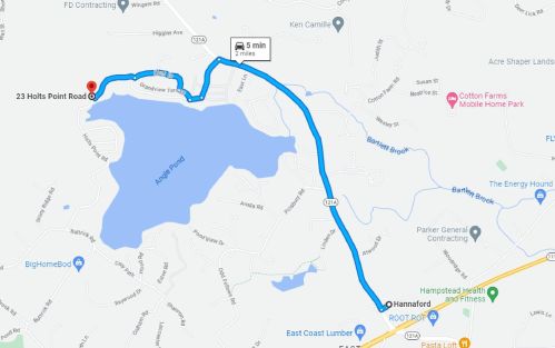 23 Holts Point Rd, Sandown NH  03873-2517 exterior