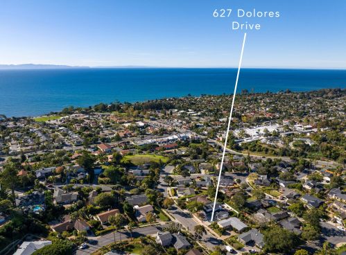 627 Dolores Dr, Santa Barbara CA  93109-1608 exterior