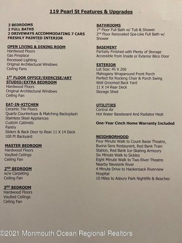 119 Pearl St, Tinton Falls NJ  07701-1522 exterior