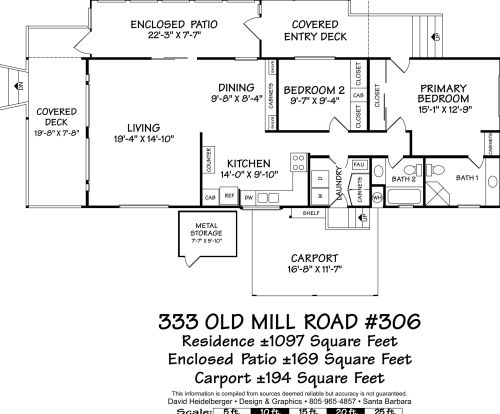 333 Old Mill Rd, Santa Barbara CA  93110-1491 exterior