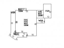 199 Bellevue St, Newton MA 02458-1812 floor plan