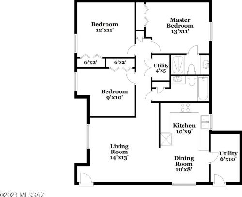 2252 Mountain Ave, Tucson AZ  85713-3759 exterior