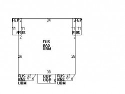 361 Linwood Ave, Newton MA 02460-1342 floor plan