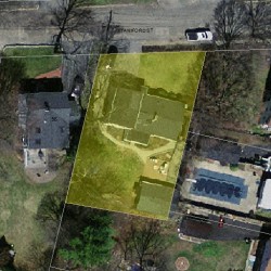 50 Staniford St, Newton MA 02466-1112 aerial view