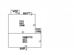 29 Royce Rd, Newton MA  02459-1015 floor plan