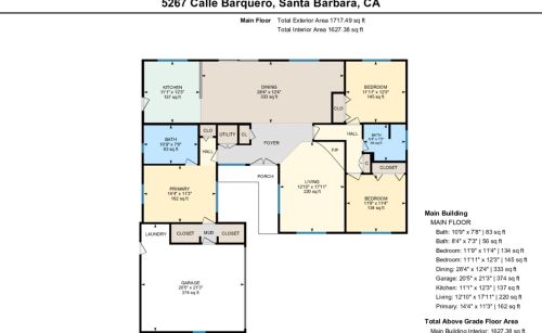 5267 Calle Barquero, Santa Barbara CA  93111-1715 exterior