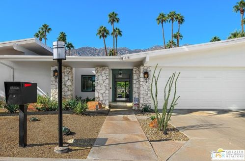 2381 Paseo Del Rey, Palm Springs CA  92264-9542 exterior