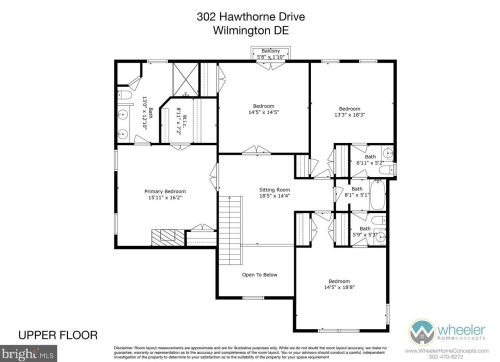 302 Hawthorne Dr, Wilmington DE  19802-1214 exterior