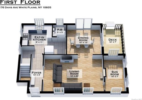 176 Davis Ave, White Plains NY  10605-3107 exterior