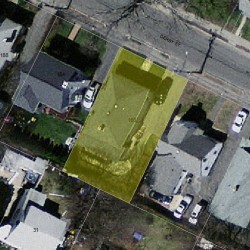 180 Derby St, Newton MA 02465-1560 aerial view