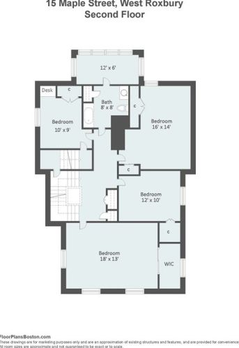 15 Maple St, Boston MA  exterior