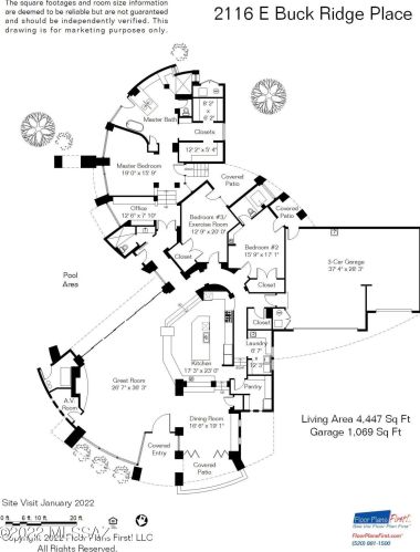 2116 Buck Rdg Pl, Tucson AZ exterior