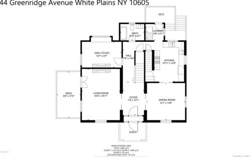 44 Greenridge Ave, White Plains NY  10605-1622 exterior