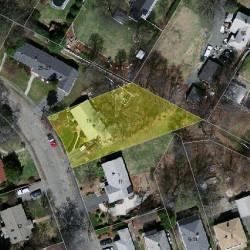 19 Bencliffe Cir, Newton MA 02466-1101 aerial view