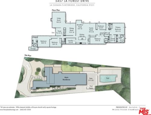 5457 La Forest Dr, La Canada CA  91011-1341 exterior
