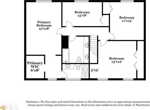 5050 Stone Trce, Stone Mountain GA  30083-6011 exterior
