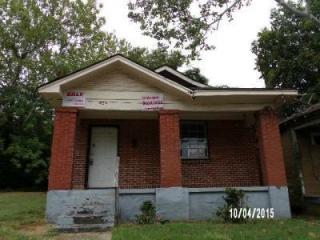 820 Montgomery St, Memphis TN  38107-4259 exterior